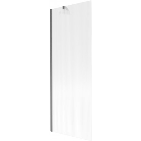 Mexen Next perete despărțitor cadă, 1-batant, 70 x 150 cm, dungi, gri pistol periat - 895-070-000-00-09-66