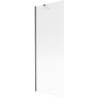 Paravan cadă Mexen Next cu 1 panou 70 x 150 cm, dungi, gri metalic periat - 895-070-000-00-09-66