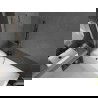 Mexen Next 1-szárnyas kádparaván 60 x 150 cm, csíkos, gun metal - 895-060-000-00-09-95