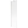 Mexen Next paravan de cadă cu 1 panou 50 x 150 cm, dungi, nichel periat - 895-050-000-00-09-97