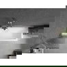 Mexen Next paravan de cadă cu 1 panou 50 x 150 cm, dungi, nichel periat - 895-050-000-00-09-97