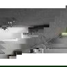 Mexen Next paravan cadă 1-agonisire 90 x 150 cm, dungi, nichel periat - 895-090-000-00-09-97