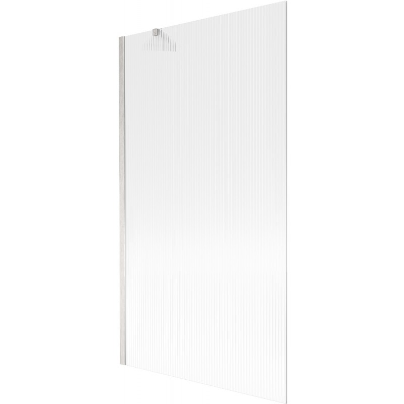 Ecran de cadă Mexen Next 1-canat 100 x 150 cm, dungi, nichel periat - 895-100-000-00-09-97