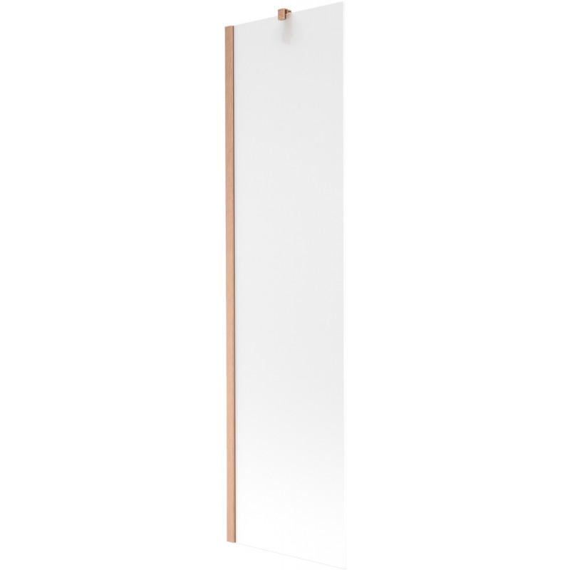 Paravan cadă Mexen Next 1-canat 50 x 150 cm, mat, cupru periat - 895-050-000-00-30-65