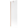 Mexen Next paravan cadă 1-flügel, 60 x 150 cm, înghețat, cupru periat - 895-060-000-00-30-65