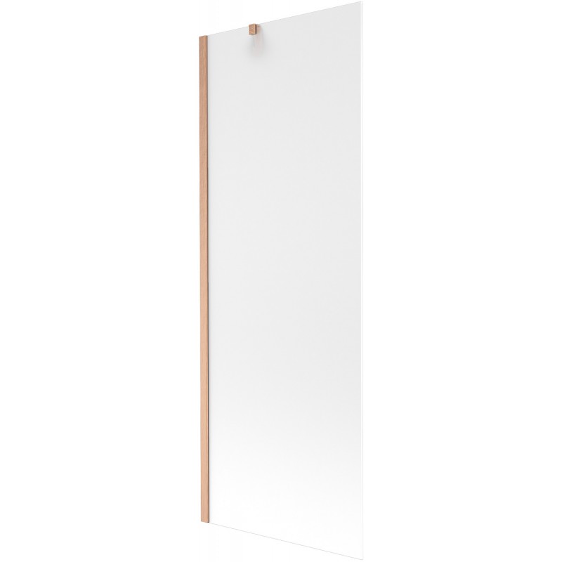 Mexen Next paravan de baie cu 1 canat 70 x 150 cm, înghețat, cupru periat - 895-070-000-00-30-65