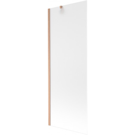 Mexen Next 1-szárnyú fürdőkád paraván 70 x 150 cm, homályos, csiszolt réz - 895-070-000-00-30-65
