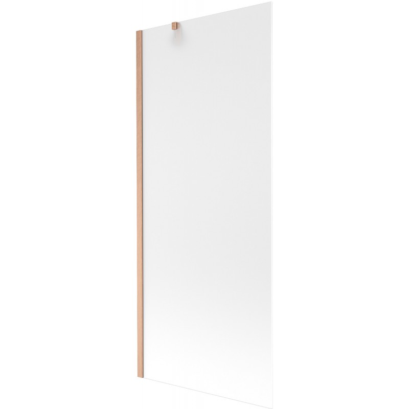 Mexen Next paravan cadă, 1 panou, 80 x 150 cm, satinat, cupru periat - 895-080-000-00-30-65