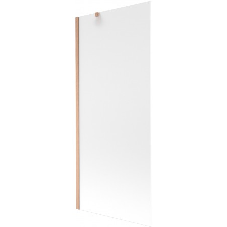 Mexen Next paravan cadă, 1 panou, 80 x 150 cm, satinat, cupru periat - 895-080-000-00-30-65