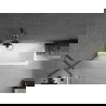 Mexen Next paravan de baie cu 1 canat 70 x 150 cm, înghețat, gri armă periat - 895-070-000-00-30-66