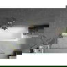 Mexen Next egyajtós kádparaván 90 x 150 cm, átlátszó, arany szálcsiszolt - 895-090-000-00-00-55