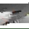 Mexen Next fürdőkádfal 1-szárnyú 90 x 150 cm, homokfúvott, kefélt réz - 895-090-000-00-30-65