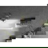 Paravan baie Mexen Next 1-canat 60 x 150 cm, grafit, auriu periat - 895-060-000-00-40-55