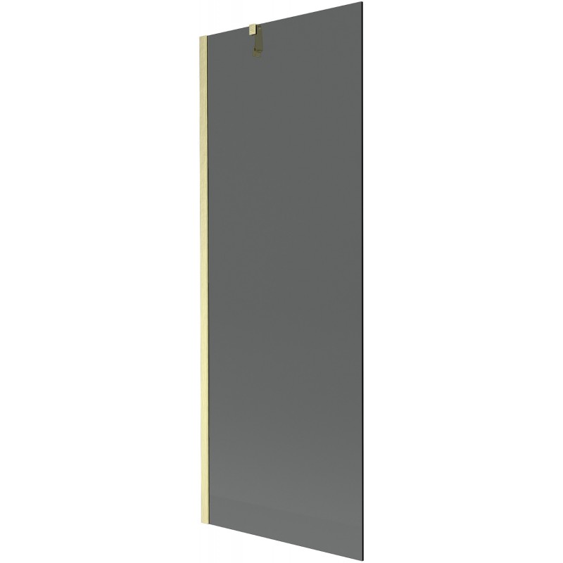 Mexen Next paravan cadă 1-canată 70 x 150 cm, grafit, auriu periat - 895-070-000-00-40-55