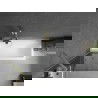 Mexen Next 1-szárnyú fürdőkádparaván 70 x 150 cm, grafit, arany selyemfényű - 895-070-000-00-40-55