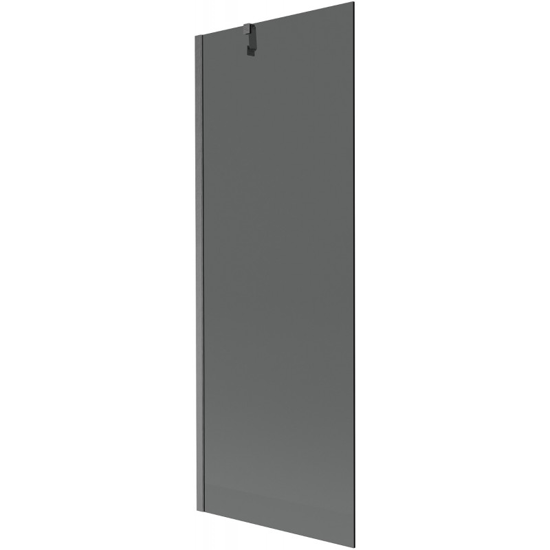 Mexen Next paravan pentru cadă, 1-panou, 70 x 150 cm, grafit, gri metalic periat - 895-070-000-00-40-66