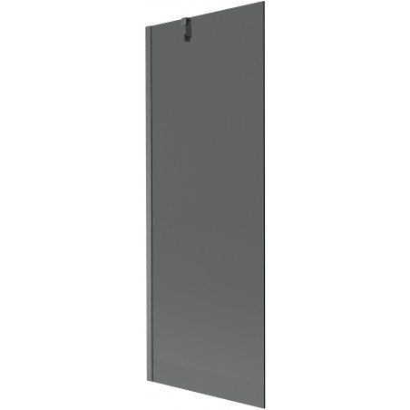 Mexen Next fürdőkád paraván 1-szárnyú 70 x 150 cm, grafit, gun gray kefélt - 895-070-000-00-40-66
