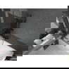 Mexen Next kádparaván 1-szárnyú 80 x 150 cm, grafit, kefe gun gray - 895-080-000-00-40-66