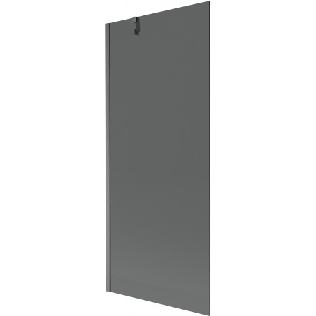 Mexen Next paravan cadă 1-panou 80 x 150 cm, grafit, gri armă periat - 895-080-000-00-40-66
