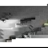 Mexen Next egyajtós fürdőkádparaván 90 x 150 cm, grafit, gun gray csiszolt - 895-090-000-00-40-66