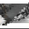 Mexen Next 1-szárnyas fürdőkád paraván 60 x 150 cm, grafit, gun metal - 895-060-000-00-40-95
