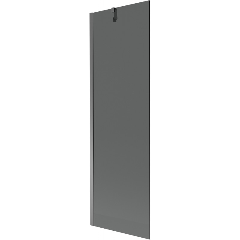 Mexen Next 1-szárnyas fürdőkád paraván 60 x 150 cm, grafit, gun metal - 895-060-000-00-40-95