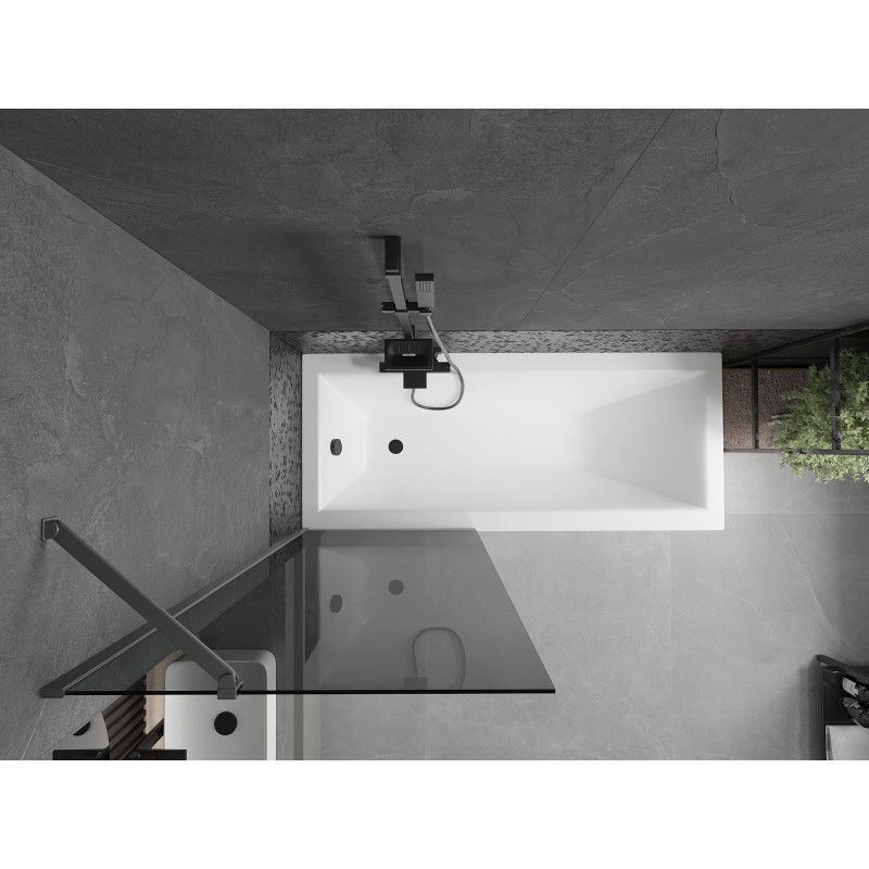 Mexen Next paravan de baie cu 1 panou 70 x 150 cm, grafit, metal pistol - 895-070-000-00-40-95