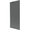 Mexen Next 1-szárnyas fürdőkádparaván 80 x 150 cm, grafit, gun metal - 895-080-000-00-40-95