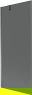 Mexen Next paravan de baie cu 1 panou 80 x 150 cm, grafit, gun metal - 895-080-000-00-40-95