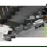 Mexen Next paravan de cadă cu 1 panou 90 x 150 cm, grafit, gun metal - 895-090-000-00-40-95