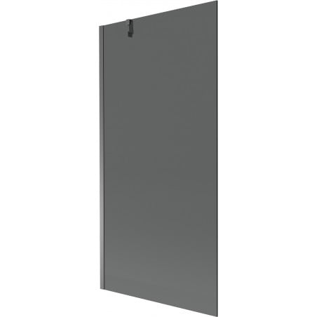 Mexen Next 1-szárnyas fürdőszobai paraván 90 x 150 cm, grafit, gun metal - 895-090-000-00-40-95
