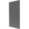 Mexen Next 1-szárnyas fürdőszobai paraván 90 x 150 cm, grafit, gun metal - 895-090-000-00-40-95