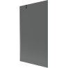 Mexen Next egy paneles kádparaván 100 x 150 cm, grafit, gun metal - 895-100-000-00-40-95