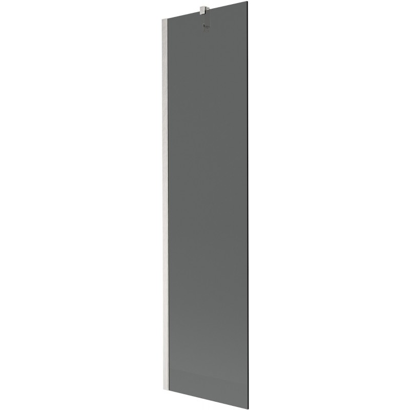 Mexen Next paravan pentru cadă, cu 1 aripă, 50 x 150 cm, grafit, nichel periat - 895-050-000-00-40-97
