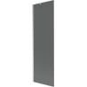 Paravan de baie Mexen Next cu 1 panou 60 x 150 cm, grafit, nichel periat - 895-060-000-00-40-97