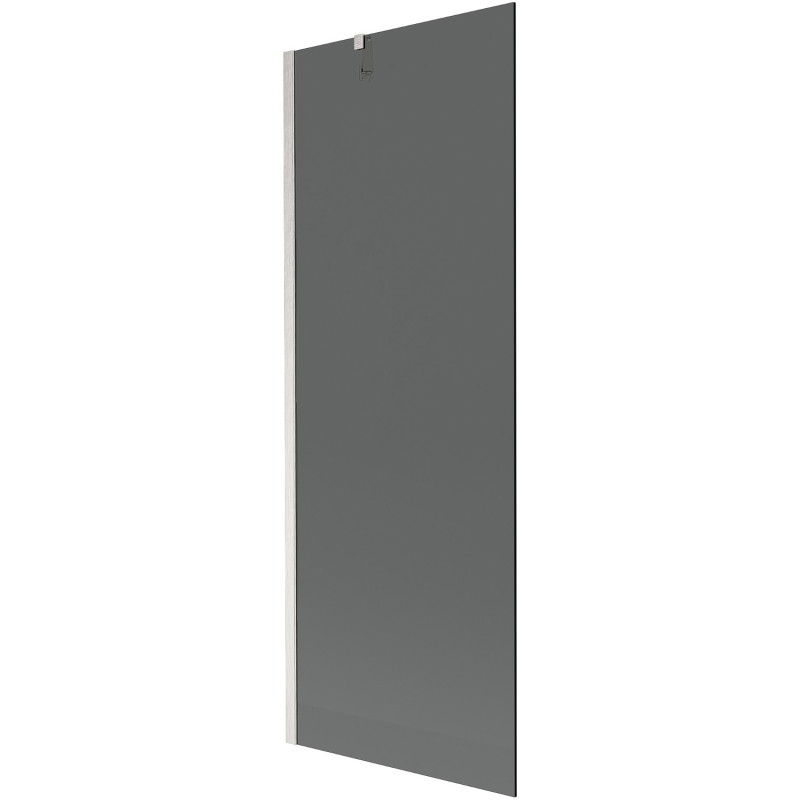 Mexen Next paravan cadă 1-canată 70 x 150 cm, grafit, nichel periat - 895-070-000-00-40-97