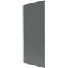 Mexen Next paravan pentru cadă, 1-panou 80 x 150 cm, grafit, nichel periat - 895-080-000-00-40-97