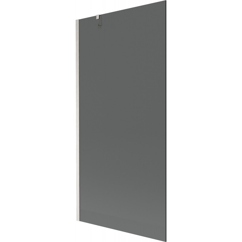 Mexen Next paravan cadă 1-canat 90 x 150 cm, grafit, nichel periat - 895-090-000-00-40-97
