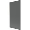Mexen Next paravan cadă 1-canat 90 x 150 cm, grafit, nichel periat - 895-090-000-00-40-97