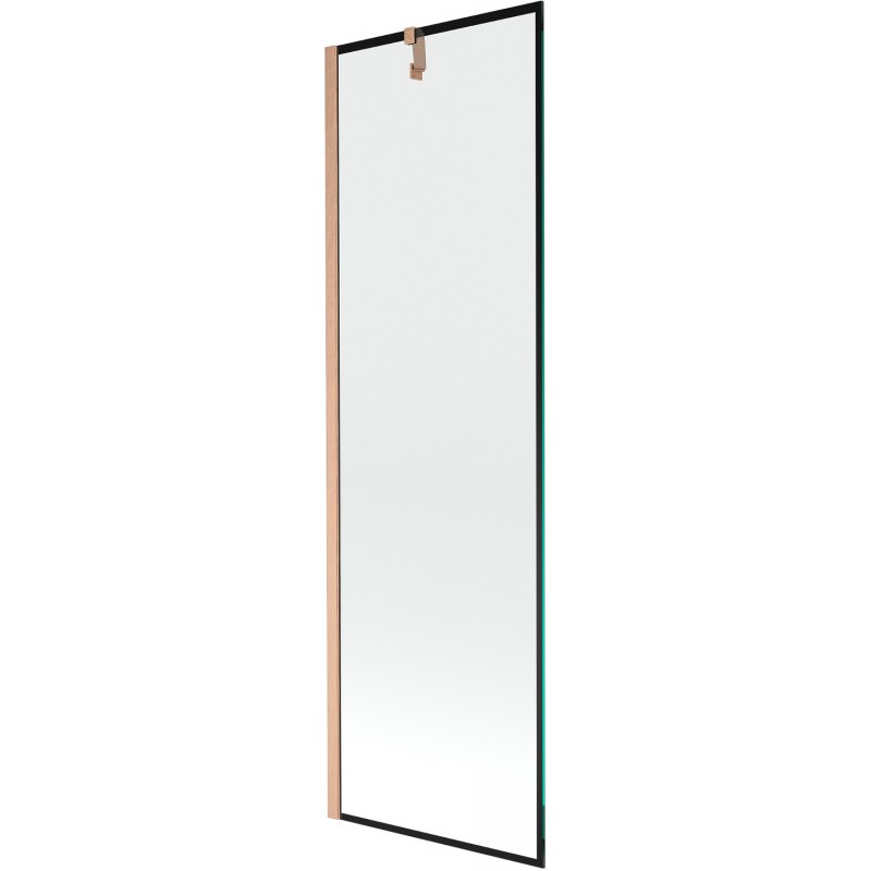 Mexen Next paravan cadă cu un singur panou 60 x 150 cm, model negru, cupru periat - 895-060-000-00-70-65