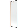 Mexen Next paravan cadă cu un singur panou 60 x 150 cm, model negru, cupru periat - 895-060-000-00-70-65