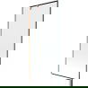 Mexen Next paravan de baie 1-canat 80 x 150 cm, model negru, cupru periat - 895-080-000-00-70-65