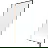 Paravan cadă Mexen Next 1-foaie 90 x 150 cm, model negru, cupru periat - 895-090-000-00-70-65