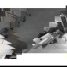 Mexen Next paravan de baie 1-canat 60 x 150 cm, model negru, gun gray periat - 895-060-000-00-70-66