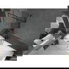 Mexen Next paravan de cadă cu 1 panou 90 x 150 cm, model negru, gun metal - 895-090-000-00-70-95