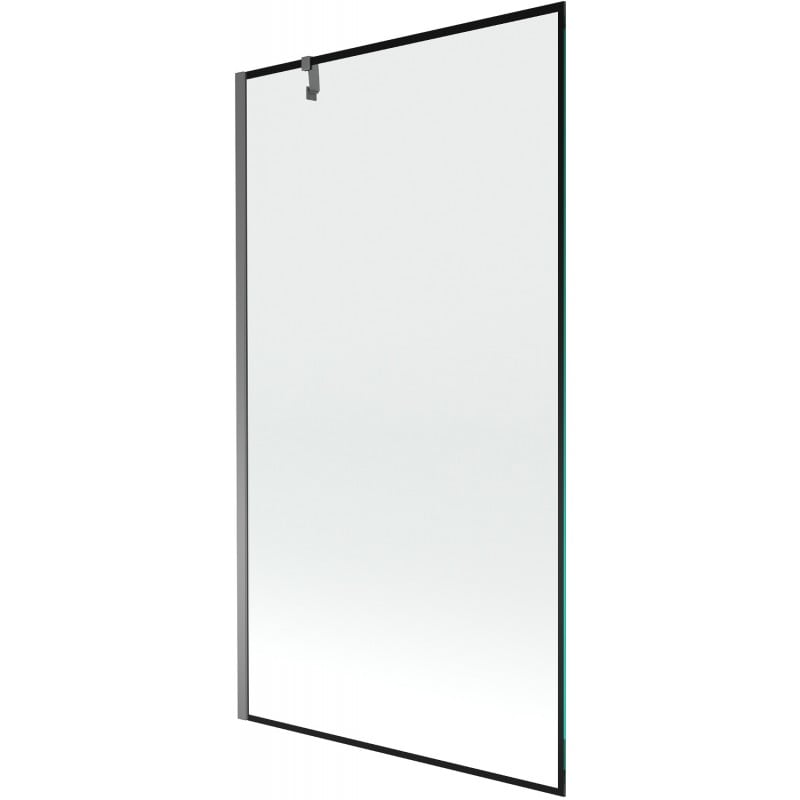 Mexen Next paravan de cadă 1-canat 100 x 150 cm, model negru, gun metal - 895-100-000-00-70-95