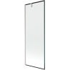 Mexen Next paravan pentru cadă de baie cu 1 panou 70 x 150 cm, ramă neagră, nichel periat - 895-070-000-00-70-97