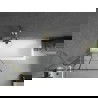Mexen Next paravan cadă 1-aripă 80 x 150 cm, model negru, auriu periat - 895-080-000-00-77-55