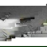 Paravan cadă Mexen Next 1-panou 100 x 150 cm, model negru, auriu mat - 895-100-000-00-77-55