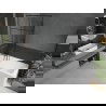 Mexen Next paravan de cadă 1-canat 90 x 150 cm, model negru, gun metal - 895-090-000-00-77-95
